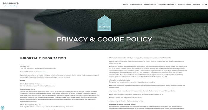 Does Your Website Have A Privacy Policy?